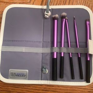Real techniques 5 eye brush set